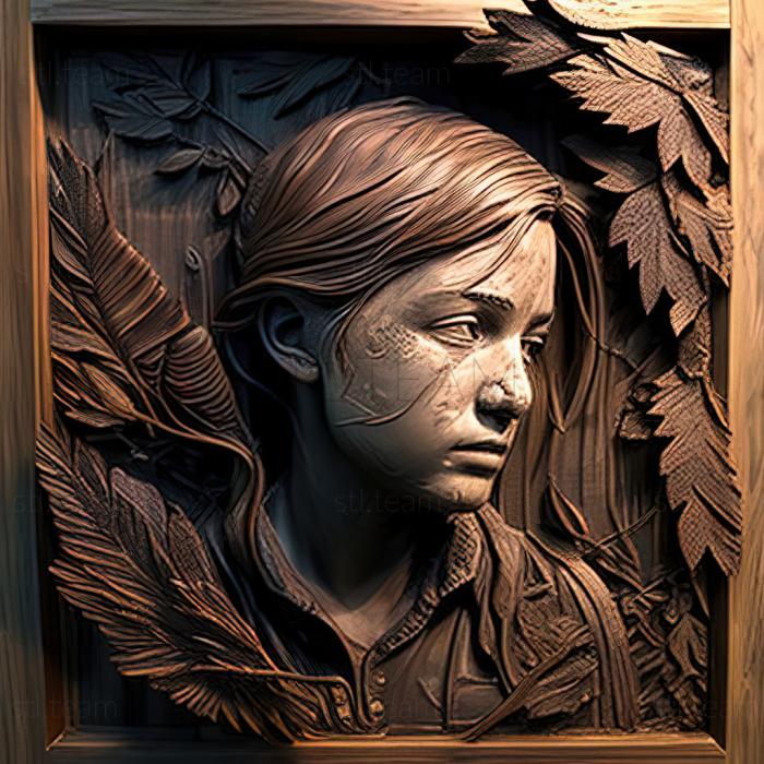 3D модель Ул Элли Уильямс из The Last of Us (STL)